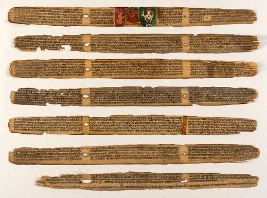 Palm leaf manuscripts